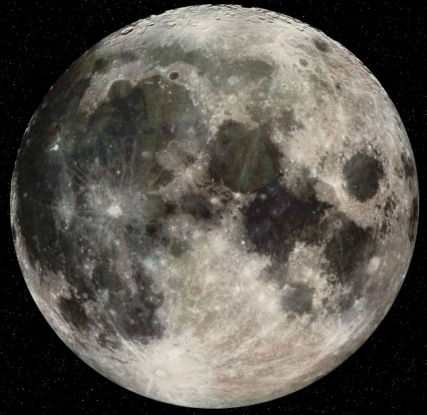 La lune.