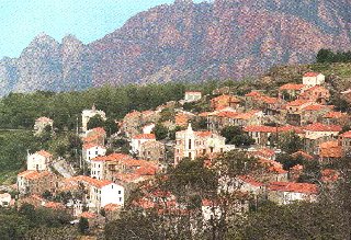 Village d'Evisa.